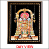 Balaji  - Day n Night View - Size (13x16 Inches) - Click here to View more details about this Product