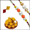 Rakhi with Sweets 