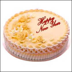 Click Here For Zoom View - New Year Special Cake - 4