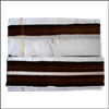 White Khadi Dhoti with   Zari  border - Click here to View more details about this Product