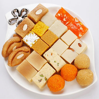 "Assorted Sweets - 1kg (Express Delivery) - Click here to View more details about this Product