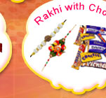 Rakhi with Chocolates