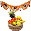 Fruits & Subha Torans for Ganesh Chaturthi
