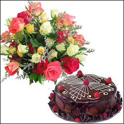 "Chocolate cake ( 2 step) - 3 kgs - Click here to View more details about this Product