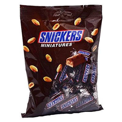 "SNICKERS MINIATURES Chocolate bars-code001 - Click here to View more details about this Product