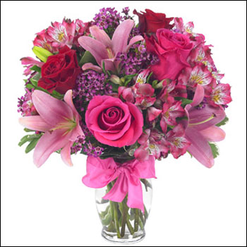 European Romance Bouquet-BF89-11KM - send Valentine Roses to USA to India, Hyderabad | Us2guntur