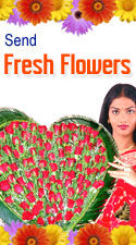 FRESH FLOWERS TO INDIA