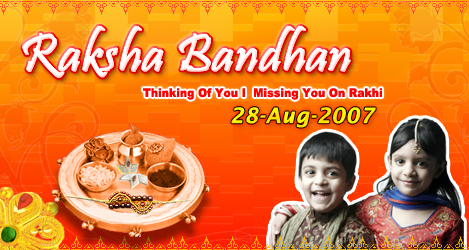 Rakhi gifts to India