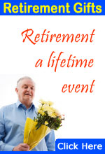 RETIREMENT GIFTS TO INDIA