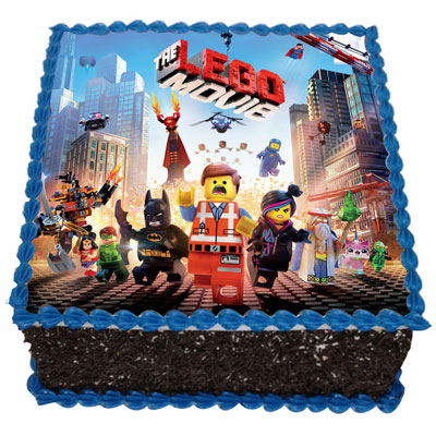 Lego store theme cake