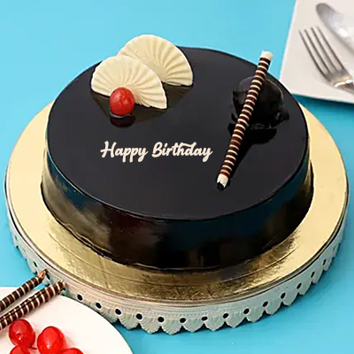 Round shape strawberry gel cake - 1kg - send General Cakes to India,  Hyderabad | Us2guntur