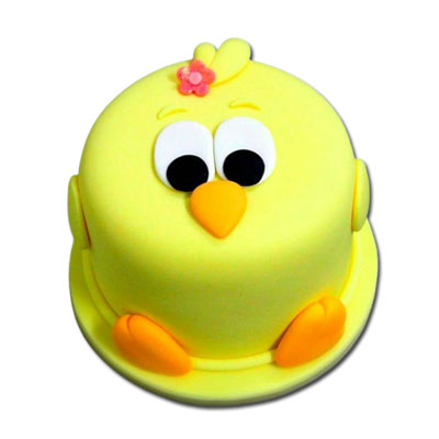 Duck Theme Fondant Cake (3 kg) - code01 - send Cartoon Cakes to India,  Hyderabad | Us2guntur