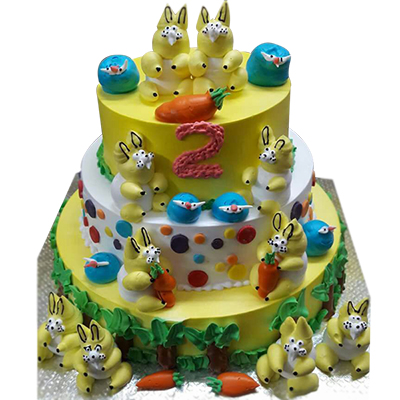 Sarau Bakery - 3 step birthday cake😍😍 #saraucakes... | Facebook
