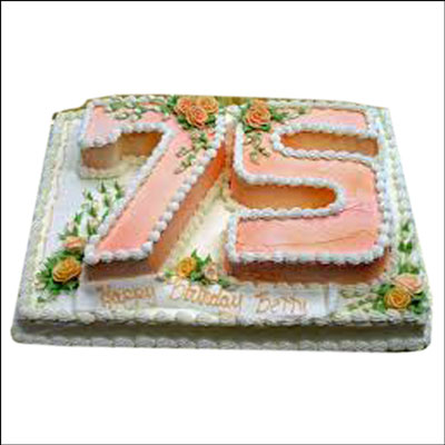 Number Cake - Decorated Cake by Neha Jaiswal - CakesDecor