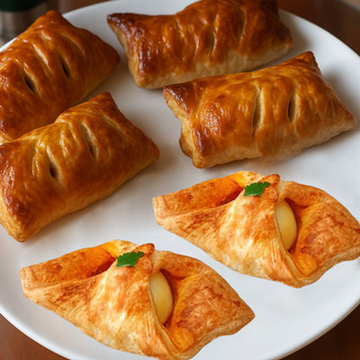 "Chicken And Egg Puffs 6 Nos. each - Click here to View more details about this Product