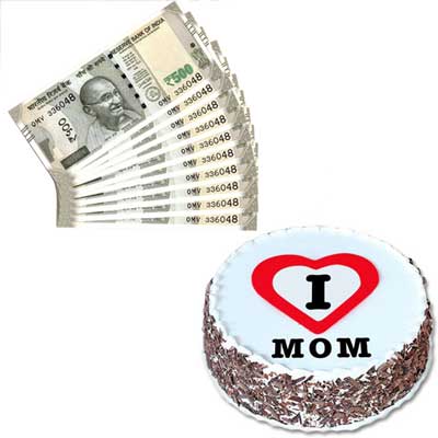 "Cash Rs 10,000 , Delicious round shape black forest cake -1kg - Click here to View more details about this Product