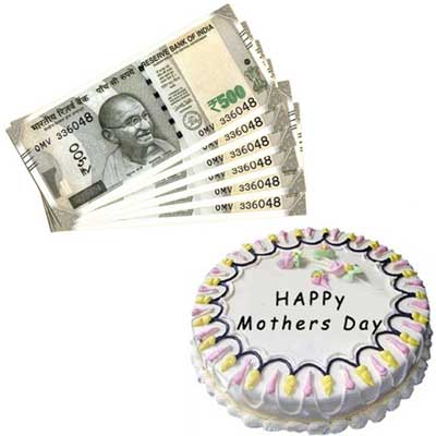 "Cash - Rs 3001 with Pineapple cake - 1kg - Click here to View more details about this Product