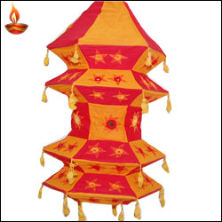 diwali cloth lantern