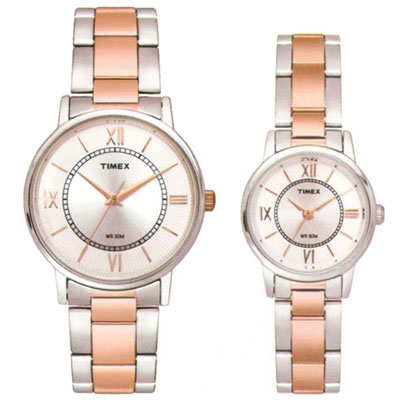 Timex couple watches price sale