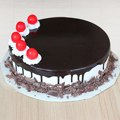 Heart Shape Chocolate Cake - Cakes To India