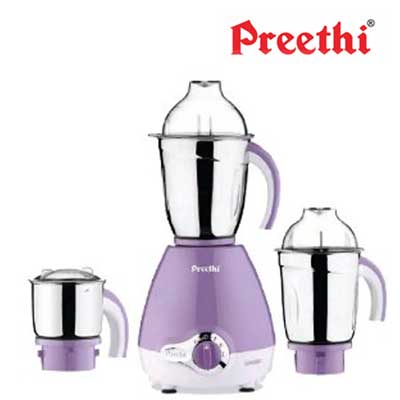 preethi mixer grinder lavender 600 w