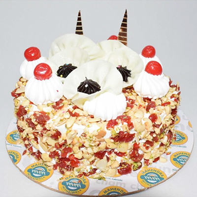 Happy Birthday Dry Fruit Cake With Name Edit