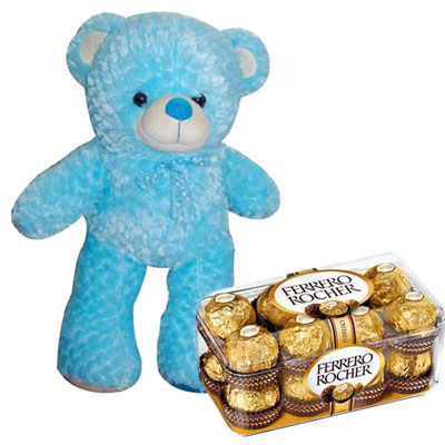 "Blue color Teddy -.. - Click here to View more details about this Product