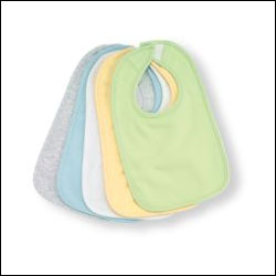 "Newborn bibs - 6 pack - Pastels (z3619) - Click here to View more details about this Product