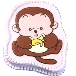 "Cheeky Monkey - 3kgs cake - Click here to View more details about this Product