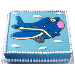 "Plane Cake Design - 2kgs - Click here to View more details about this Product