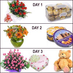 "Fanciful Favorites- 3 Days Hamper - Click here to View more details about this Product