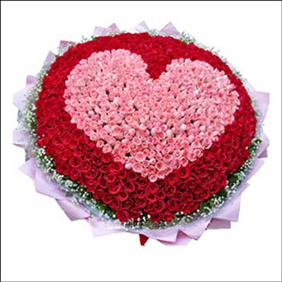 "Big Bunch with 999 Red and Pink Roses - Click here to View more details about this Product