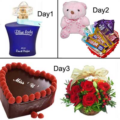 "Round shape Pineapple cake - 1kg, 25 Mixed Roses flower bunch - Click here to View more details about this Product