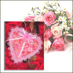 "30 Mixed Roses Flower Box - code BF08 - Click here to View more details about this Product
