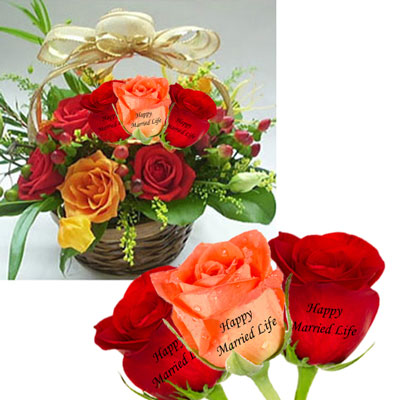 "Crystal Love With Rose-323-001 - Click here to View more details about this Product
