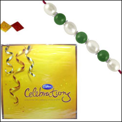 "Rakhi with Chocos - code06 - Click here to View more details about this Product