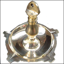 "Oil Lamp  - Brass Latkan - Click here to View more details about this Product