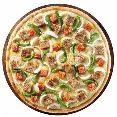 "Chicken Fiesta (Chunky Chicken) (1 pizza) (Non Veg)(Dominos) - Click here to View more details about this Product