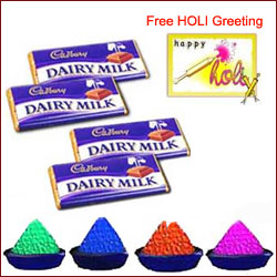 "Holi Chocolate Celebration - Click here to View more details about this Product