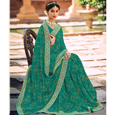 "Fancy Silk Saree Seymore Chunriya -11302 - Click here to View more details about this Product