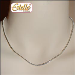 "Simple Silver Coated Chain - Code No:2001164 - Click here to View more details about this Product