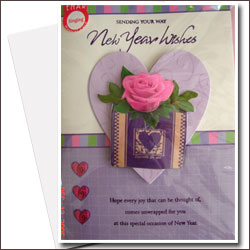 "New Year Musical Greeting Card - Joy - Click here to View more details about this Product