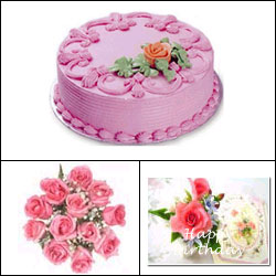 "20 Blue Roses Flower box - code BF31 - Click here to View more details about this Product