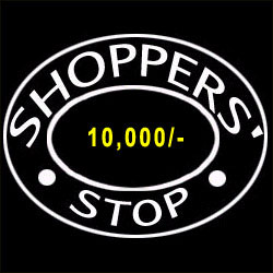 "Shoppers Stop Gift Voucher for Rs 10000 - Click here to View more details about this Product