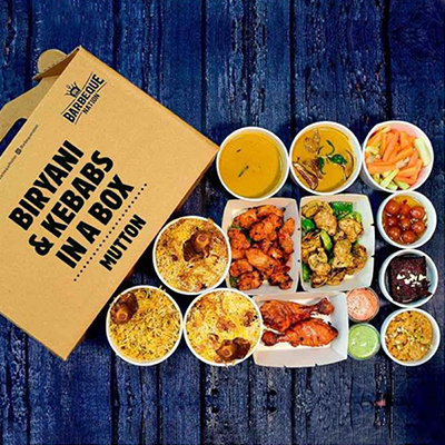 "Biryani & Kebabs in a Box (Mutton) (BBQ Nation) - Click here to View more details about this Product