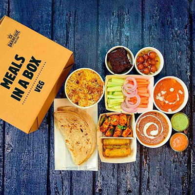 "Meals in a Box (Veg) (BBQ Nation) - Click here to View more details about this Product