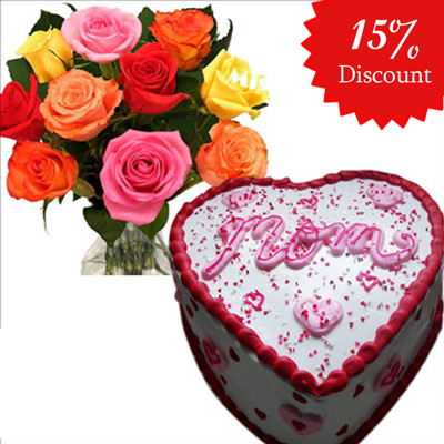 "Cake N Flowers - code D02 - Click here to View more details about this Product