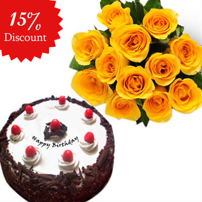 "Cake N Flowers - code D03 - Click here to View more details about this Product